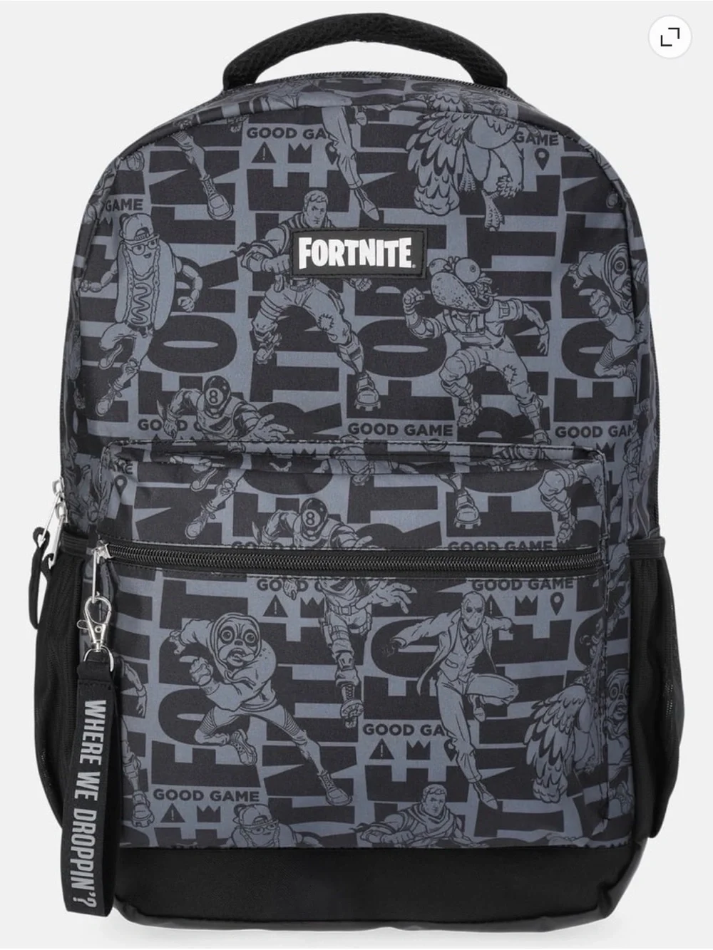 Fortnite 17” Good Game Allover-Printed Comic Backpack